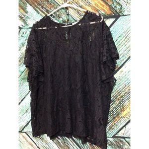 Shannon Ford New York Size 3X Lacy Top